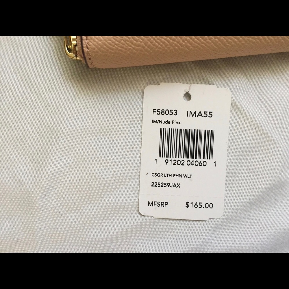 New with tag Coach Iphone /Phone holder wristlet - Picture 2 of 8